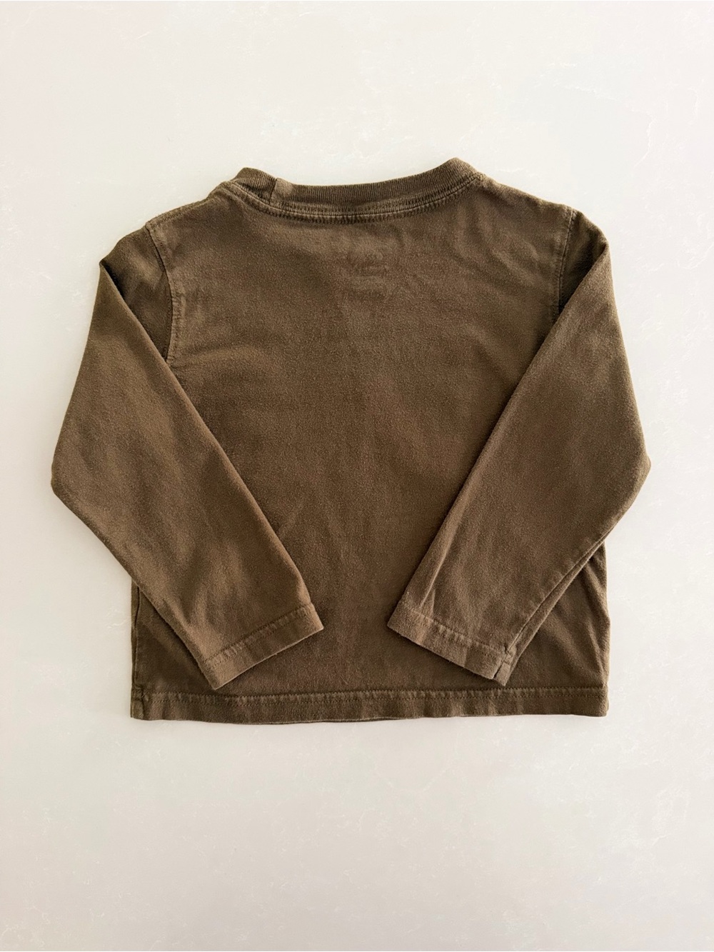 Roots Toddler Long Sleeve Varsity Graphic Tee • Size 3T - Picture 3 of 5
